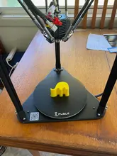 Flsun-impresora 3D Q5 Delta Kossel, pantalla táctil DIYmodel TMC2208, controlador silencioso, hoja de nivelación automática, montaje fácil, placa de 32 bits