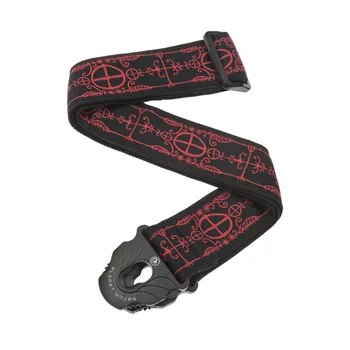

50pla12 planet lock guitar strap with retainer, voodoo, Planet Waves
