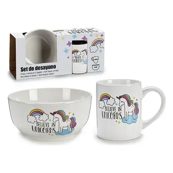 

Children’s Dinner Set Porcelain (26 x 7 x 13,8 cm) 2 Pieces