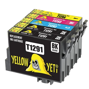 

5pcs Compatible for Epson T1295 T1291 - T1294 Ink Cartridge for Stylus B42WD BX305F BX305FW BX320FW SX230 SX235W SX420W