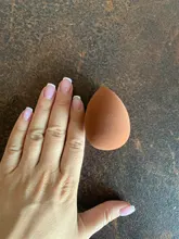 Esponja de maquillaje profesional con gota de agua, esponja cosmética para base correctora, crema, licuadora, esponja de agua suave, venta al por mayor