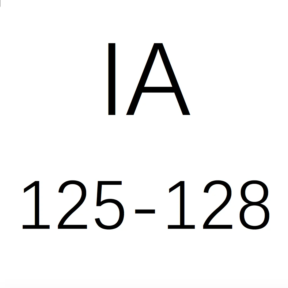 IA 125-128