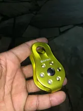 XINDA-polea de escalada en roca, herramienta de supervivencia al aire libre, aparejo de elevación alta, 5 colores