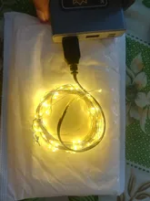 Fairy-String-Lights Garland Battery-Powered Copper-Wire LED USB Indoor-Decorations New-Year-Lights