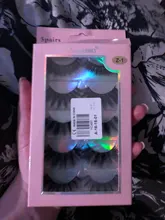 Pestañas postizas 3D de visón de imitación, novedad, 15-25mm, pares 2021, pestañas largas hechas a mano, gruesas, maquillaje, herramientas de extensión de belleza, 5/10