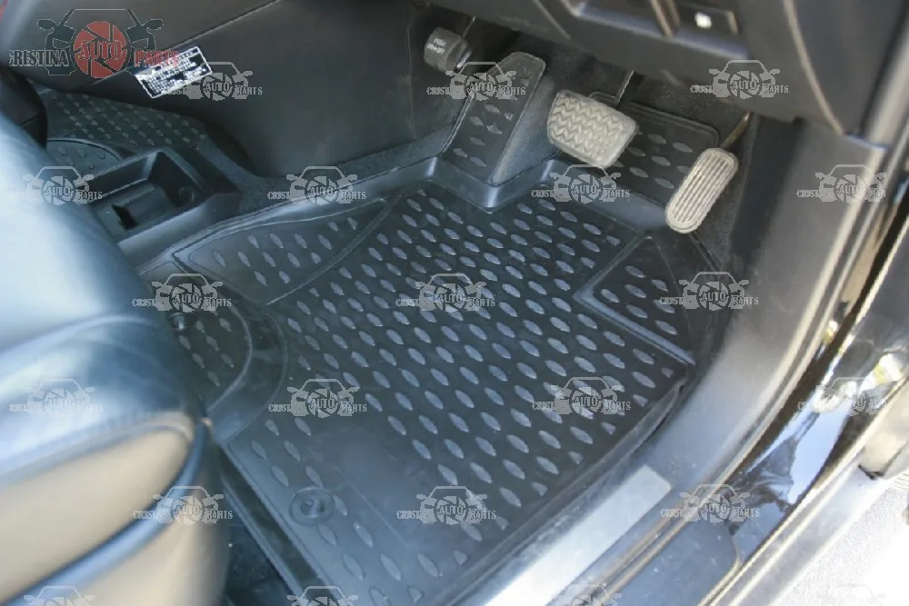 Коврики для toyota harrier 2003~ 2008 правым Нескользящие полиуретановые предохранение от грязи интерьер автомобиля Средства для укладки волос
