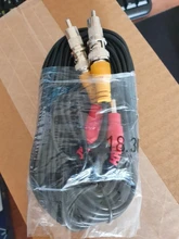 Hiseeu 59ft 18m 32ft 10m BNC + DC Cable CCTV analógicos para AHD CVI cámara de vigilancia CCTV DVR Kit de alimentación de vídeo 2in1 cable de la cámara