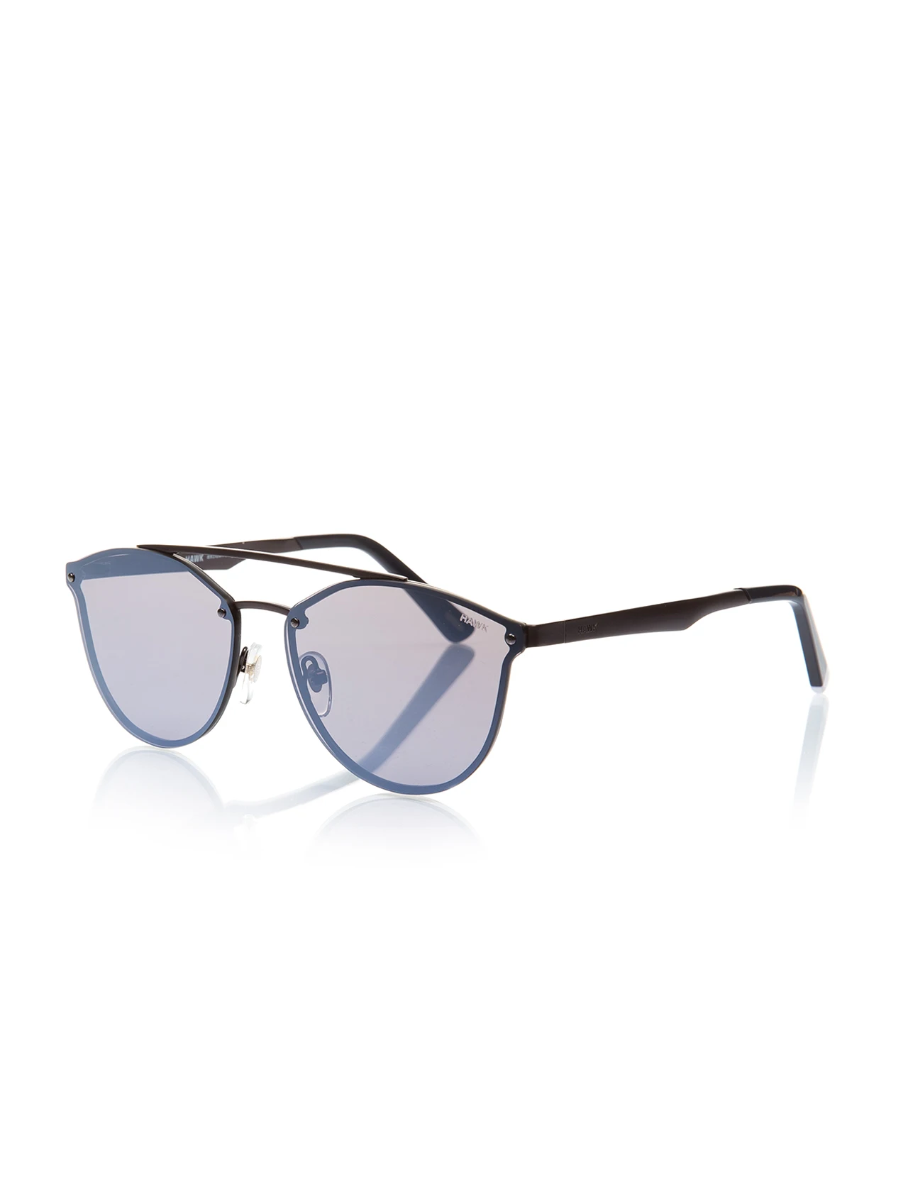 

Unisex sunglasses hw 1683 01 metal metallic polycarbonate drop aval 59-15-140 hawk