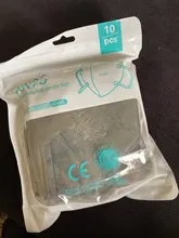 Mascarilla FFP2 de 5 capas, máscara facial protectora higiénica, reutilizable, KN95, FPP2