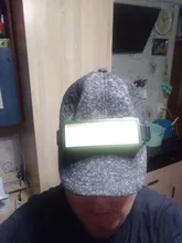 Headlamp Portable Battery-Flashlight Led-Headlight Mini COB with Built-In USB New-Style