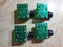 AC 220V 2000W SCR regulador de voltaje oscurecimiento reguladores controlador de velocidad del Motor termostato electrónico módulo regulador de voltaje