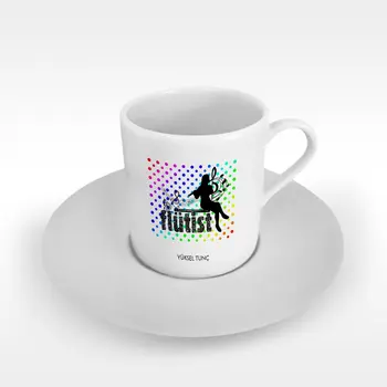 

Personalized Professional Flutists Turkish coffee Cup-2