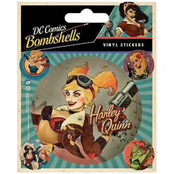 

Dc Comics: Bombshells (set stickers 12,5x10 Cm)PYRAMID2.57