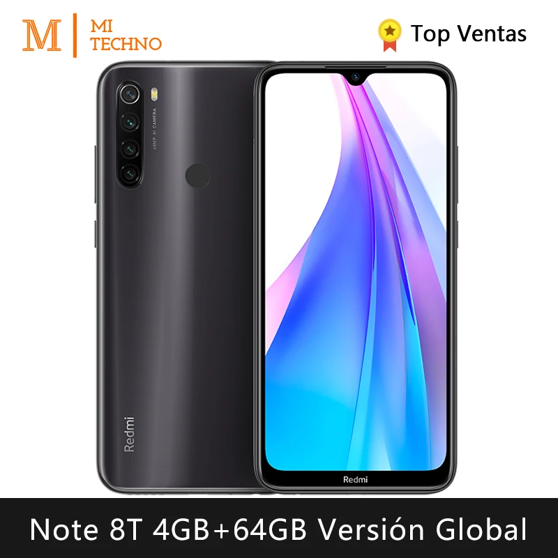  Xiaomi Redmi Note 8T Smartphone(4GB RAM 64GB ROM NFC Free mobile phone New android 4000mAh battery)