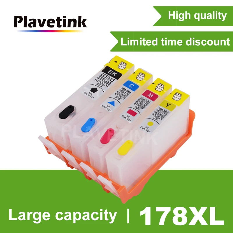 Plavetink чернильный картридж 178 Для hp XL Photosmart 5510 5520 5521 6510 6512 6515 6520 7510 7515 B109a B109n B110a