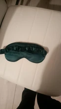 Las mujeres de seda imitada antifaz para dormir de viaje portátil parche Ojo de siesta parche venda de reposo de la cubierta de ojo máscara de dormir noche visera