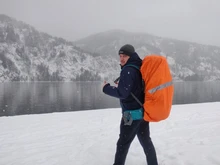 Backpack 20L Case Bag-Cover Reflective Dustproof Climbing Hiking 80L Outdoor Camping