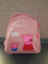 Mochila De Peppa Pig para niñas pequeñas, morral de juguete de dibujos animados de Anime, Bolsa Escolar, regalos de cumpleaños