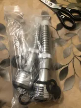 Manguera rotativa de ahorro de agua, 1 Uds., 360, filtro aireador de acero inoxidable, filtro de agua, burbujeador de la llave, aireador, grifo de ahorro de agua