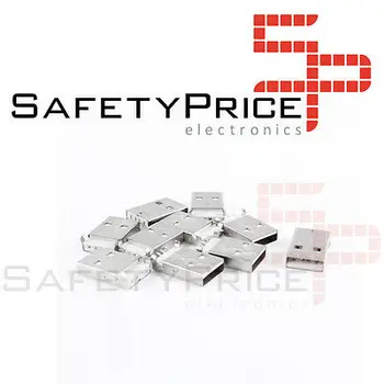 

2x USB male connector type A 90 ° PCB SOCKET