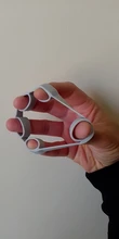 Pinza de dedo portátil para entrenamiento de fuerza banda de resistencia de silicona, agarre de mano, muñeca, Yoga, estirador de dedos, ejercicio, 3/6 Uds.
