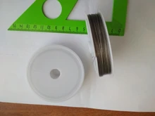 Alambre de acero inoxidable para hacer pulseras y collares, cable de acero inoxidable hecho a mano para hacer pulseras y collares, 0,3/0,38/0,45/0,5/0,6/0,7mm