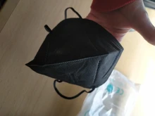 Mascarillas negras ffp295 para adultos, 5 capas, fpp2, certificado CE, ffp2reutilizable, ffp3, 5-100 Uds.