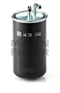 Wk 728_фильтр Топливный! Mitsubishi Grandis/Lancer X/Outlander 2.0di-D 05 Mann-Filter Wk728 MANN-FILTER арт. WK728