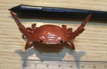 Japoneses nuevos creativos lindo cangrejo pluma titular halterofilia cangrejos Penholder estante soporte de almacenamiento regalo papelería