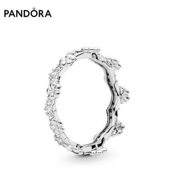 

Ring silver ring Pandora Flower crown" original