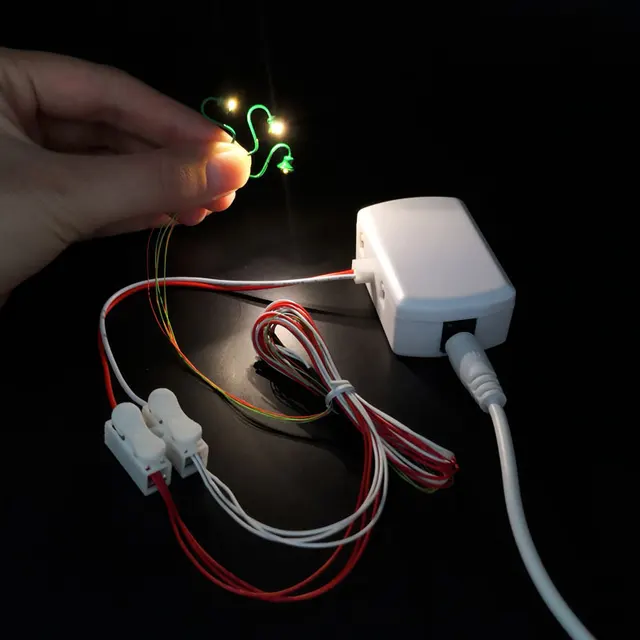 5 Pcs Ho Scale Classic Wall Mount Gooseneck Lamps/street Lamp Model Making Railroad Park Lamps/train/railroad Layout 6