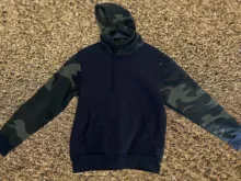 Pullover Hoody Sweatshirt Clothing Fleece Military Army Tactical Camo Winter Hip-Hop