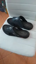 Sandalias de piel auténtica para hombre, zapatos clásicos de verano, zapatillas suaves, calzado romano cómodo para caminar, talla grande 47