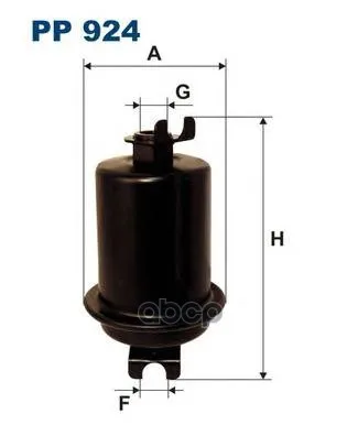 Фильтр Топливный- Hyundai Sonata/ Mitsubishi Sapporo Filtron арт. PP924