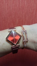 Reloj de cuarzo de lujo para mujer, creativo, sencillo, malla de acero, reloj nuevo, pulsera, femenino