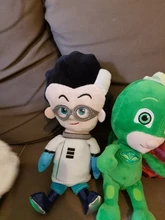 PJ máscaras de dibujos animados de 4 Uds peluche animado figura Catboy Owlette máscaras Gekko figuras de Anime juguetes para niño niña regalo de cumpleaños