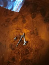 Barra de resorte de tubo de tornillo de reloj de oro rosa para reloj