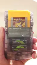 Pokeon-cartucho de juegos de 16 bits para Nintendo GBC, tarjeta de consola para juegos clásicos, versión colorida en inglés