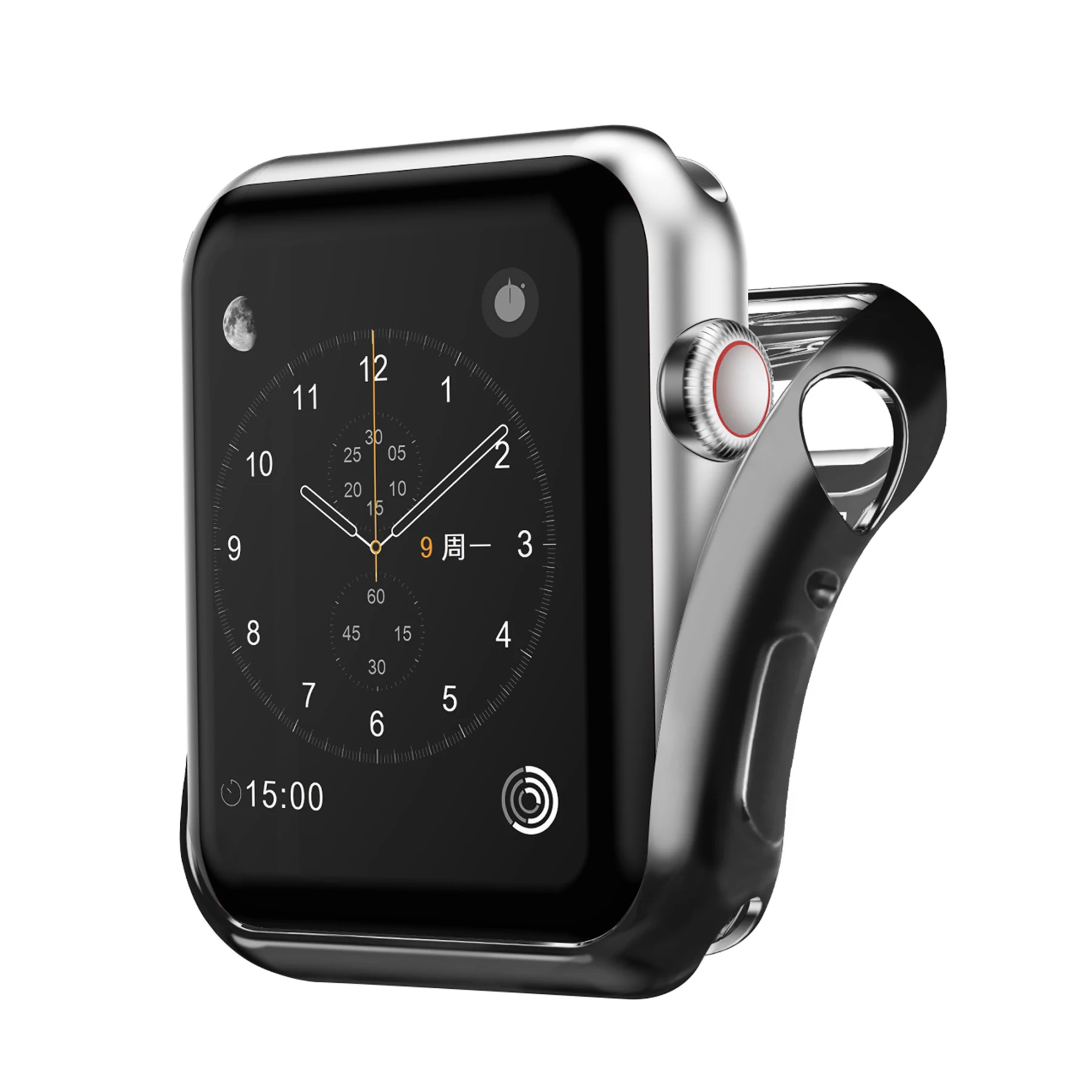 Interstep Бампер для Apple Watch 40mm(Чёрный