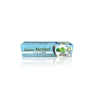 

Ayurvedic toothpaste With Medicinal Basil Extract -100 ml - DABUR
