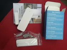 Tuya-Sensor inteligente con wifi para puerta, detector de entrada abierta/cerrada, app Smart Life con logotipo personalizado gratuito, compatible con Google Home y con Alexa