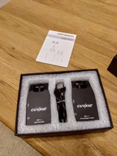 Transmisor y receptor de sistema de guitarra inalámbrico, 2,4G, para bajo de guitarra, batería de litio recargable integrada, rango de transmisión de 30M