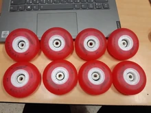 Ruedas luminosas para Patines SEBA HV High HL FSK Slalom, ruedas de patinaje LED, neumáticos para Patines de chico de 62, 64, 68, 70, 72, 76 y 80mm, 8 Uds.