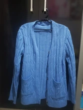 VITIANA-suéter de punto para mujer, cárdigan de punto informal de manga larga con botones, chaquetas largas, otoño 2020