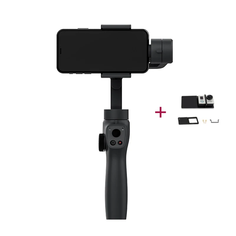 Ручной карданный стабилизатор для смартфона GoPro 7 XiaoYi 4k экшн-камера не DJI OSMO 2 3 ZHIYUN Smooth FEIYUTECH - Цвет: GimbalAnd