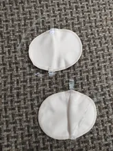 2 uds las axilas almohadillas para el sudor de absorción de agua de secado rápido almohadillas para el sudor s lavable reutilizable axila bajo el brazo almohadillas para el sudor s Anti transpiración