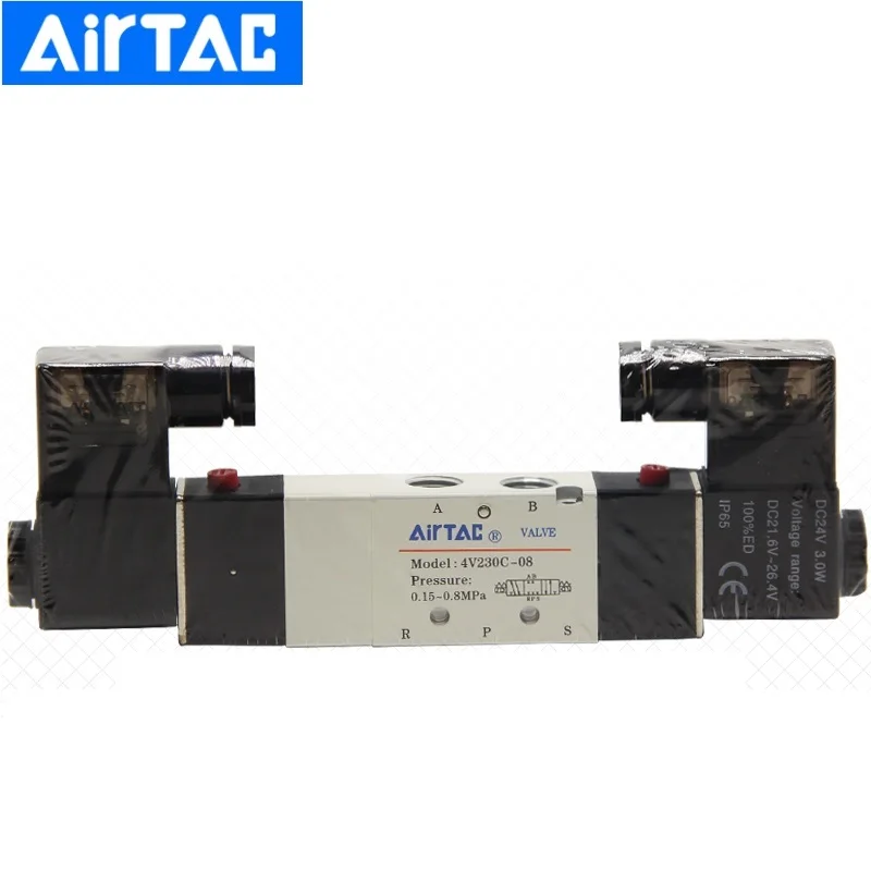Airtac оригинальный Соленоидный клапан серии 4V230 элементы управления 5/3 ходовой |