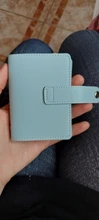 Tarjetero Unisex de moda para hombre y mujer, funda para tarjetas de crédito, bolso de identificación, organizador de embrague, billetera con ranuras para licencia de conducir