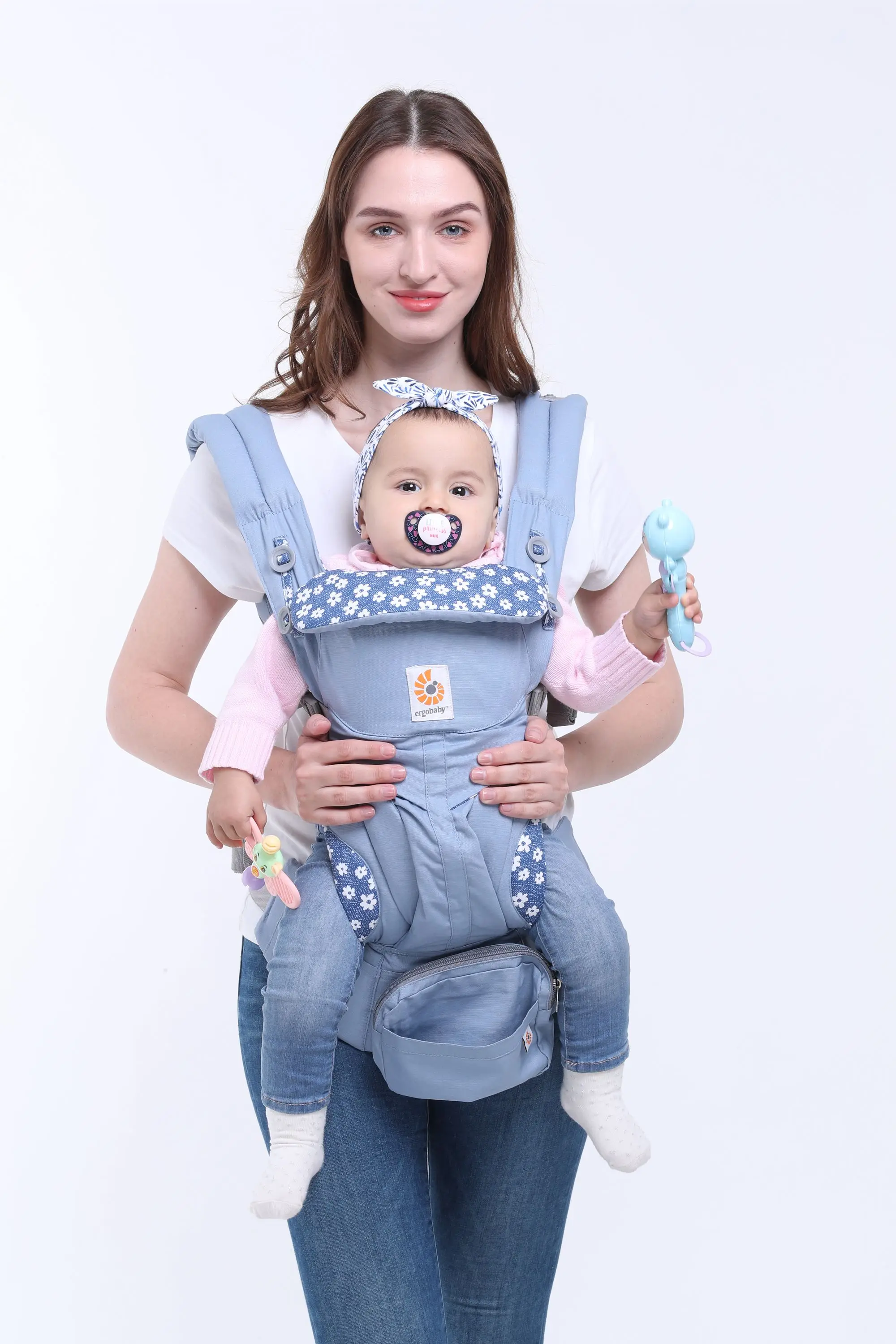 

Egobaby omni 360 portabebés ergonómico multifunción transpirable bebé recién nacido cómodo portabebés mochila cochecito para chi