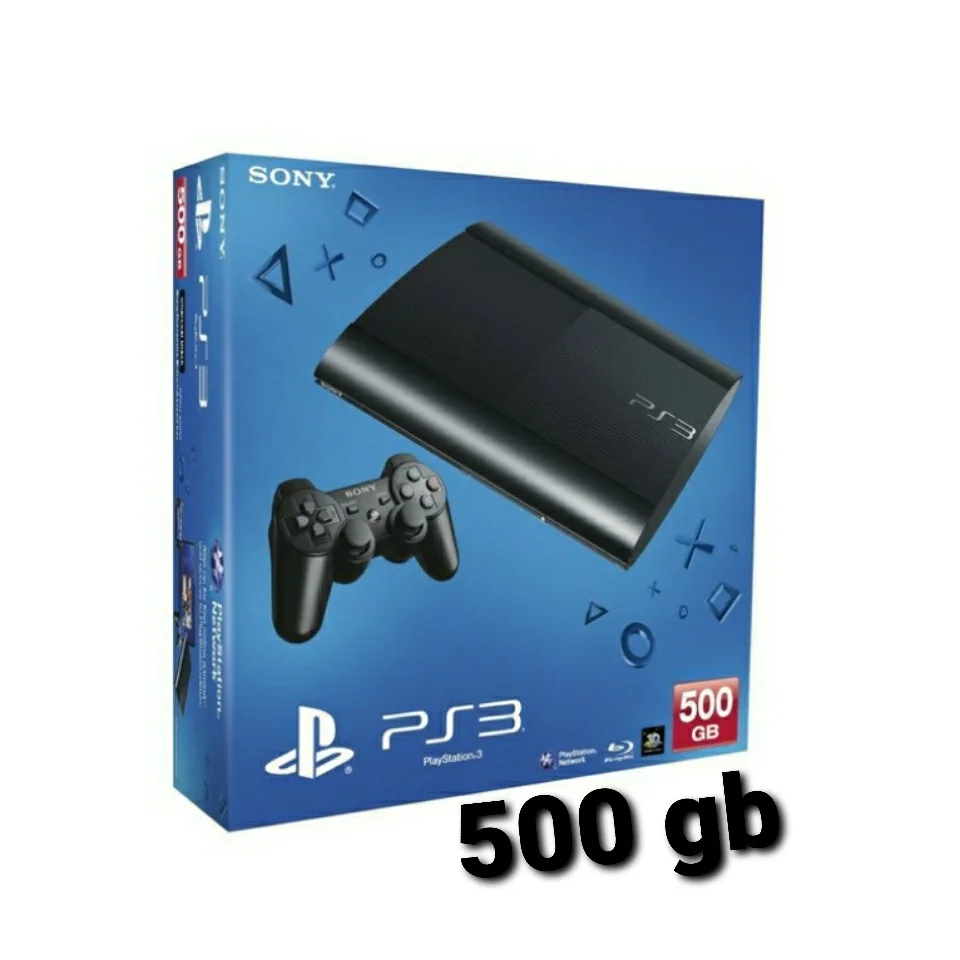 Consola de juegos, consola PlayStation 3 Super Slim 500 GB PS3|Consolas de  videojuegos| - AliExpress